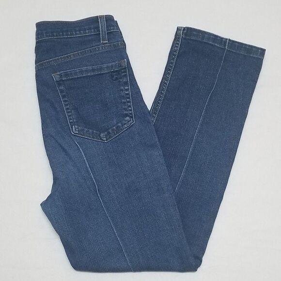 VINTAGE Liz Claiborne Hepburn Pleated Cropped Jean - Picture 3 of 15